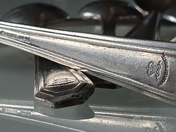 Set cucchiaini Broggi in argento tedesco
