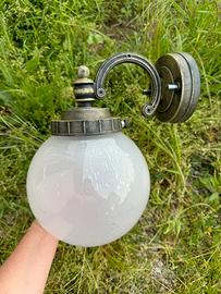 Lampada a parete da esterno