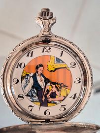 Orologio con quadrante dipinto a mano 