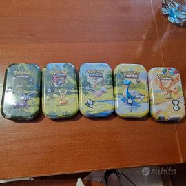 Pokémon 30° Anniversario 5 Mini Tin Verdi