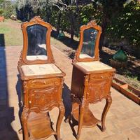 Coppia di Comodini - antiquariato moderno alti