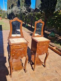 Coppia di Comodini - antiquariato moderno alti
