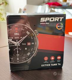 Smart Watch Sport Kktick Tank T6 Pro 