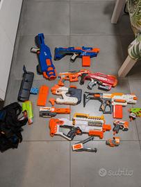 Pistole e fucili giocattolo nerf