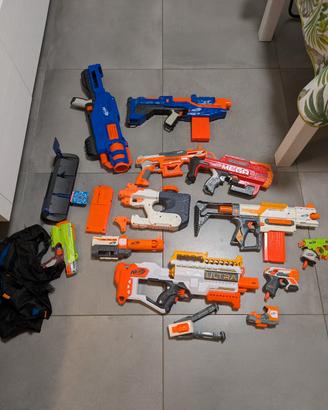 Pistole e fucili giocattolo nerf