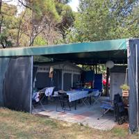Tendone piazzola roulotte