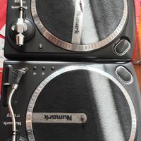 console dj 2 giradischi numark con mixer nuova
