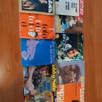lotto 10 dischi in vinile 45 giri 
