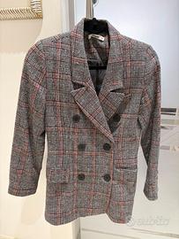 Blazer doppiopetto principe di Galles tg M
