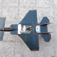aereo jet RC a scoppio 