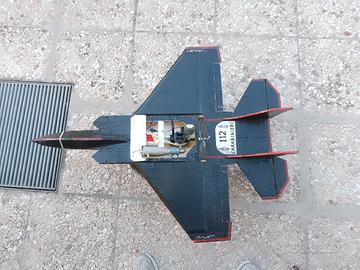 aereo jet RC a scoppio 