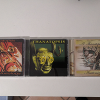 Cd buckethead e cd thanatopsis