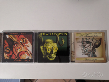 Cd buckethead e cd thanatopsis