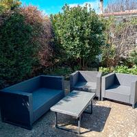 divano da giardino