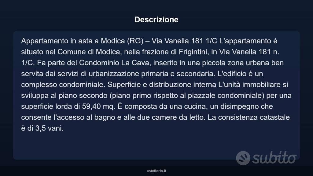 Appartamento – Modica, Gianforma, Frigintini - Vista 3