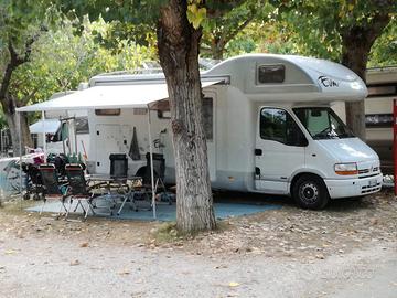 EVM Camper Monoscocca Mansardato 6 psti letto