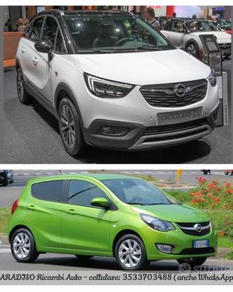 Ricambi opel crossland x-karl 2015-2026