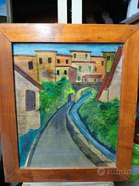 quadri a tempera acrilica