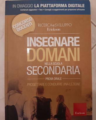 Concorso docenti manuale secondaria Erickson
