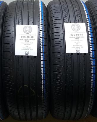 4 GOMME 225 60 18 DUNLOP A70477
