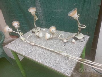 set illuminazione camera da letto/salotto