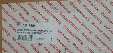 ventola aspirazione fumi Immergas