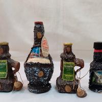 Lotto 4 mignon souvenir corteccia albero vin Santo