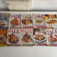 Lotto 10 riviste di Cucina Sale e pepe come nuove
