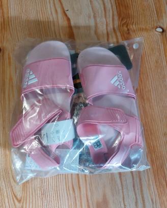 sandali adidas adilette k rosa numero 38