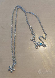 Collana Lindt senza nickel con ciondolo fiore