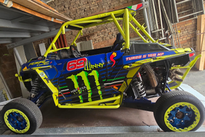 Polaris rzr turbo s tantissimi accessori e ricamb