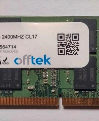 RAM 16gb DDR4  Sodimm notebook  1Banco 