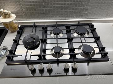 Piano cottura 5 fuochi Bosch