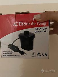 Pompa elettrica gonfiatore AC 220V con beccucci