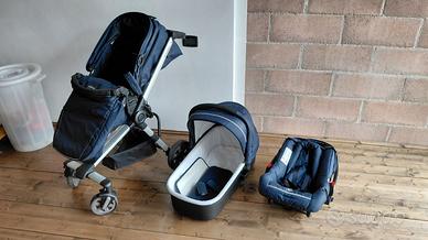 Foppapedretti trio (passeggino + culla + ovetto)