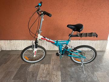 Bici pieghevole biammortizzata