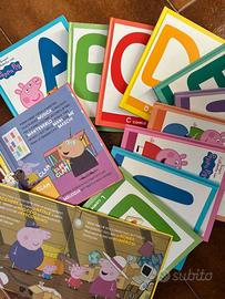 Set di libri impara l’alfabeto con Peppa Pig
