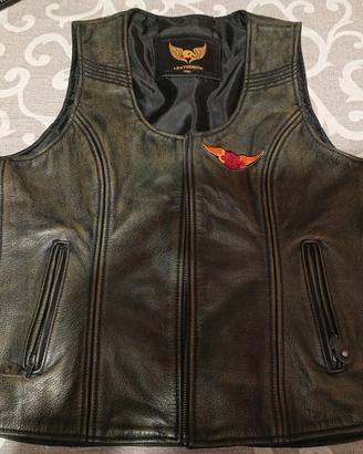 Gilet da donna in pelle Leatherick 