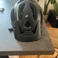 Caschetto da bici nero Decathlon