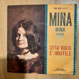 45 giri Mina Città Vuota & È inutile