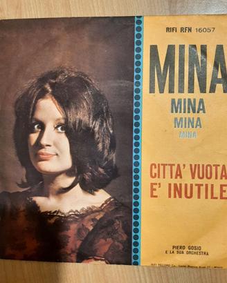 45 giri Mina Città Vuota & È inutile