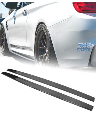 ESTENSIONI MINIGONNE BMW F80 F82 F83 IN CARBONIO
