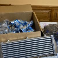 Intercooler maggiorato e tubazioni