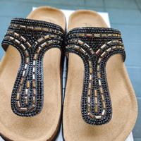 infradito in pelle n. 36 