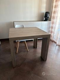 Console allungabile rovere