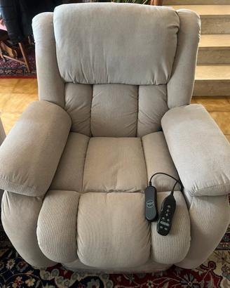 Poltrona elettrica reclinabile