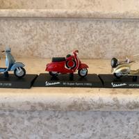 3 modellini vespa vintage
