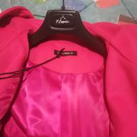 Cappotto Donna Fucsia nuovo taglia S 