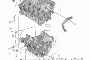 Ricambi motore yamaha R6 06/24