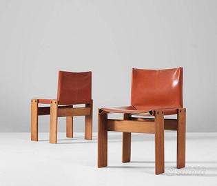 Sedie Monk Afra Tobia Scarpa Molteni